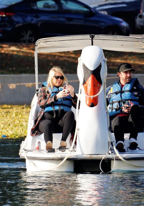 Stassi Schroeder on a Romantic Swan Boat Ride in LA 12/11/2020