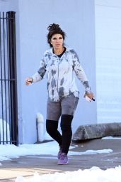 Teresa Giudice - Leaving the Jym in New Jersey 12/21/2020