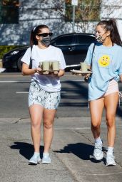 Addison Rae and Tessa Brooks - Out in Los Angeles 01/11/2021