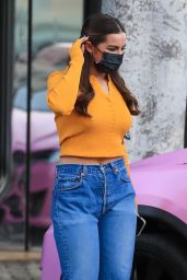 Addison Rae in Casual Outfit - Beverly Hills 01/14/2021