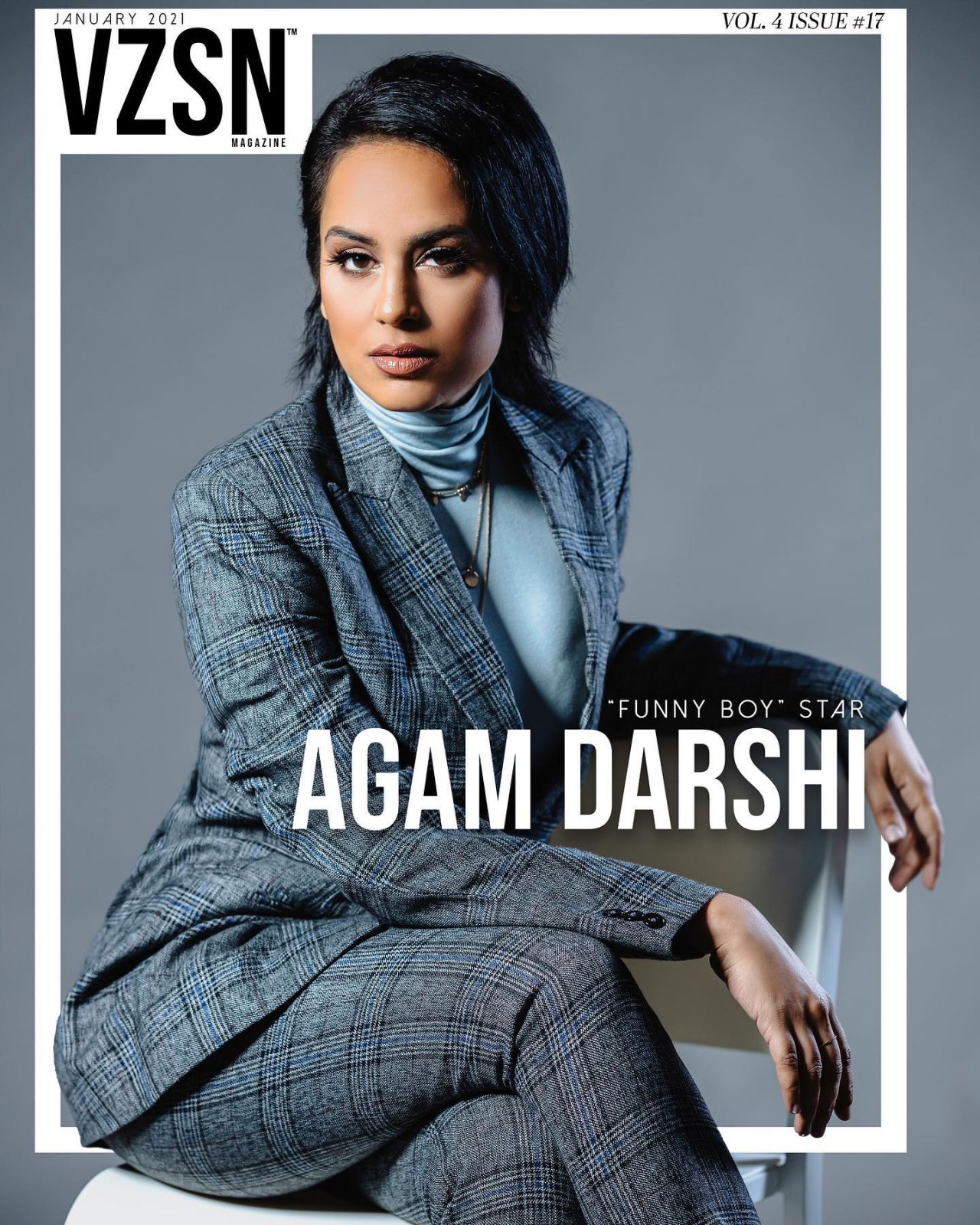 Agam Darshi - VZSN Magazine January 2021 Issue • CelebMafia