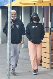 Amber Rose and Alexander Edwards - Out in LA 01/07/2021