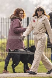 Anna Friel - Out in Windsor 01/15/2021