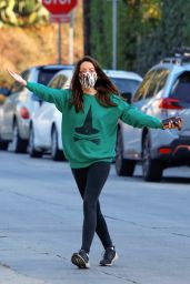 Aubrey Plaza in Casual Outfit - Studio City 01/05/2021