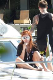 Bella Thorne on a Luxury Yacht in Tulum 01/09/2021
