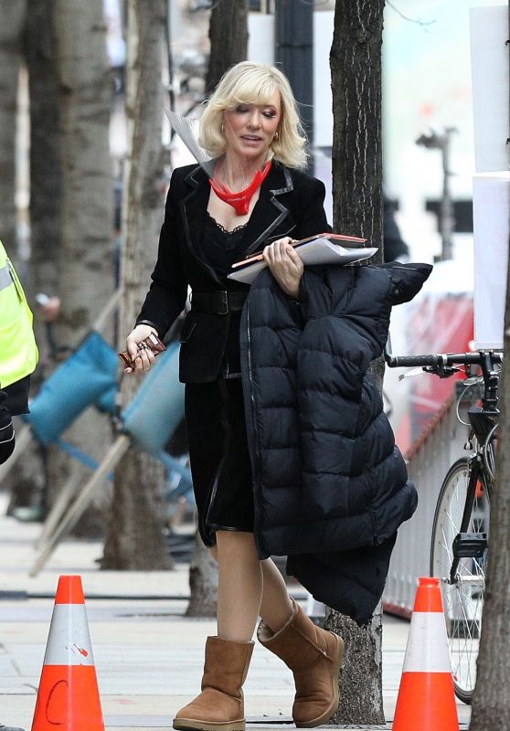 Cate Blanchett – “Don’t Look Up” Set in Boston 01/21/2021