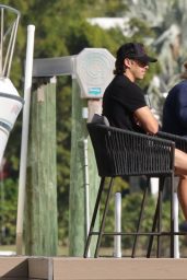 Claire Holt in a Swimsuit on the Beach in Miami 03/27/2021 • CelebMafia