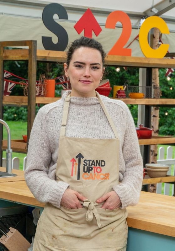 Daisy Ridley - Great British Bake Off Special Stand Up to Cancer Show Spring 2021