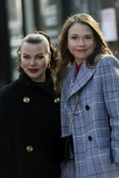 Debi Mazar and Sutton Foster - "Younger" Set in NY 01/07/2021