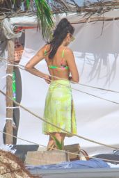 Dua Lipa in a Bikini on the Beach in Tulum 01/01/2021