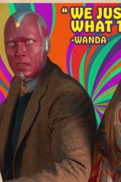 Elizabeth Olsen - "WandaVision" Posters and Clips