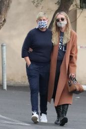 Ellen DeGeneres and Portia De Rossi in Montecito 01/05/2021