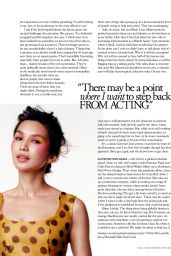 Gemma Chan - ELLE UK February 2021 Issue