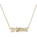 George the Jeweler 14K Gold Diamond Zayn Necklace
