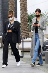 Hailey Bieber and Sara Sampaio - Shopping in West Hollywood 01/28/2021