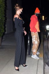 Hailey Rhode Bieber and Justin Bieber - Night Out in Santa Monica 0130/2021