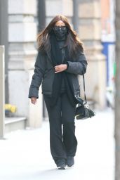 Iman Winter Street Style - Out in New York 01/11/2021