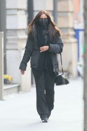 Iman Winter Street Style - Out in New York 01/11/2021