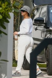 Jennifer Lopez - Arrives at a House in Miami 01/18/2021