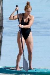 Jennifer Lopez in a Swimsuit - Turks and Caicos 01/06/2021