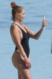 Jennifer Lopez in a Swimsuit - Turks and Caicos 01/06/2021