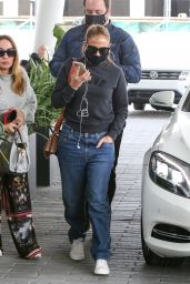 Jennifer Lopez in Casual Outfit - Miami 01/17/2021