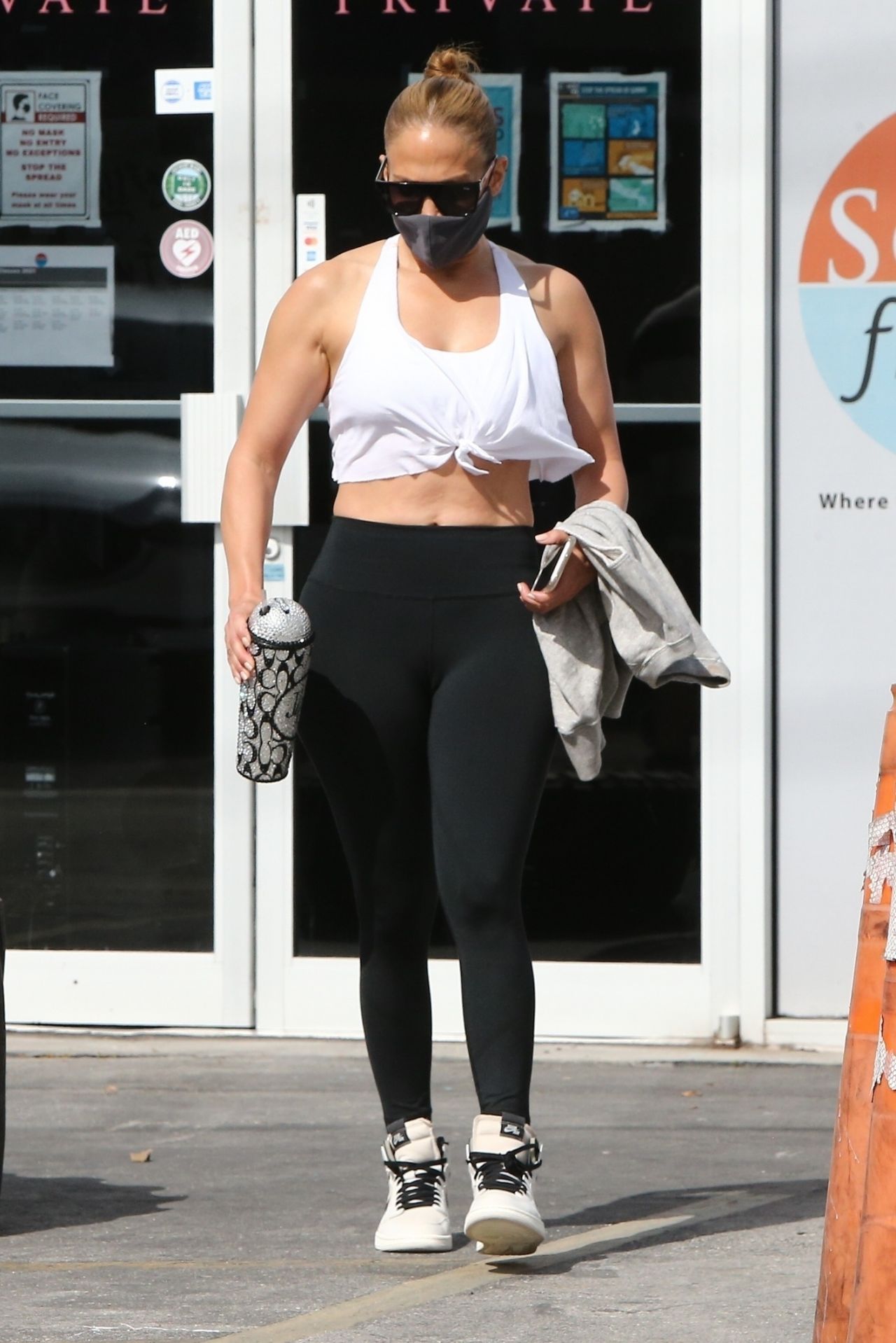 Jennifer Lopez in Workout Gear - Miami 01/16/2021 • CelebMafia