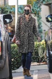 Jordana Brewster at Cafe Luxe in Brentwood 01/06/2021