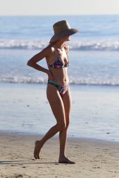 Kelly Rohrbach in a Bikini at the Beach in Santa Monica 01/17/2021