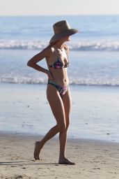 Kelly Rohrbach in a Bikini - Beach in Santa Monica 01/17/2021