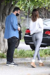 Kendall Jenner in Tights - Los Angeles 01/13/2021