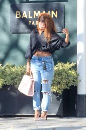 Keyshia Cole - Shopping in Beverly Hills 01/16/2021