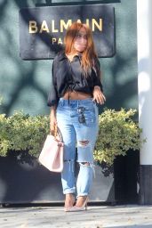 Keyshia Cole - Shopping in Beverly Hills 01/16/2021