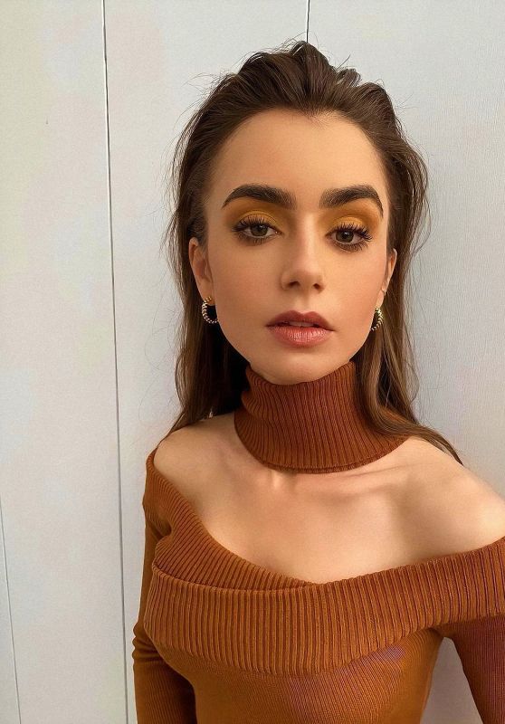 Lily Collins - Virtual Press Photoshoot for "Mank" January 2021