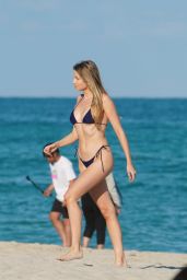 Louisa Warwick in a Bikini - Miami Beach 01/10/2021
