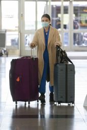 Lucy Hale - Catching a Flight Out of JFK in NY 01/01/2021