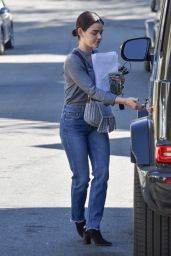 Lucy Hale in Casual Outfit - LA 01/15/2021