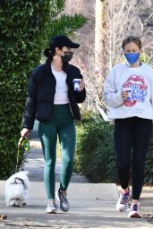 Lucy Hale in Casual Outfit Out in Studio City 01/05/2021