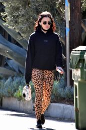 Lucy Hale - Out for a Hike in Studio City 01/26/2021