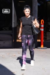 Mia St. John at a Gym in LA 01/16/2021
