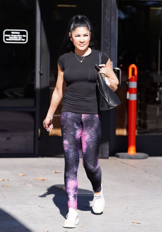 Mia St. John at a Gym in LA 01/16/2021