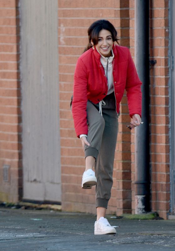 Michelle Keegan - Filming "Brassic" TV Show in Manchester 01/12/2021