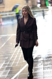 Mollie King at the BBC Broadcasting House in London 01/29/2021