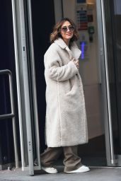 Myleene Klass in Fleece Coat - London 01/09/2021