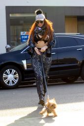 Phoebe Price - Shopping in West Hollywood 01/05/2021
