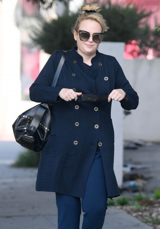 Rebel Wilson - Arrives at a Hair Salon in West Hollywood 01/04/2021