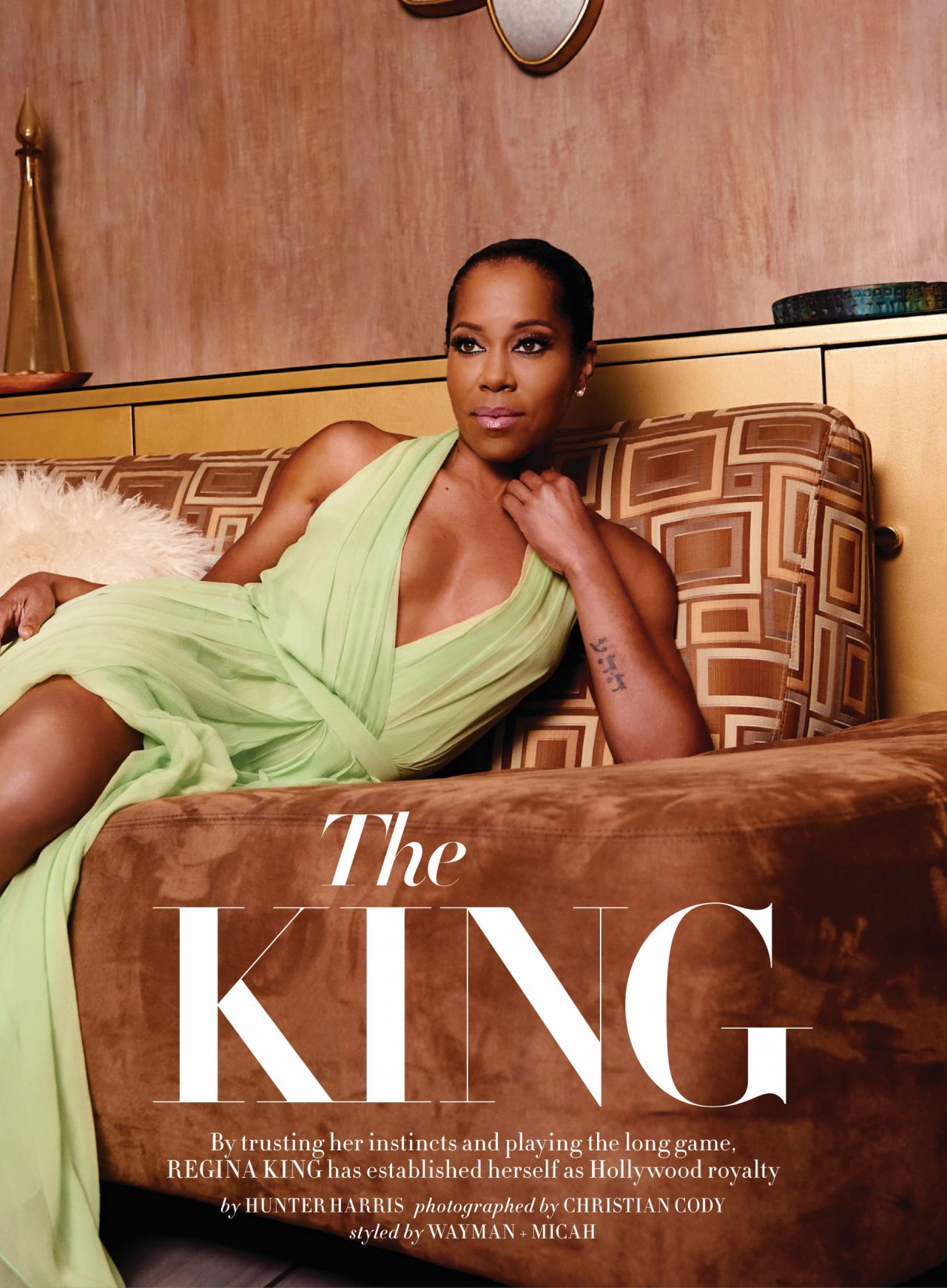 Regina King - InStyle Magazine February 2021 Issue.