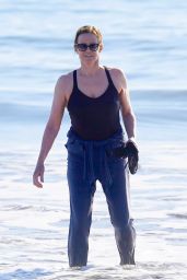 Sigourney Weaver and Charlotte Simpson - Beach in Malibu 01/10/2021