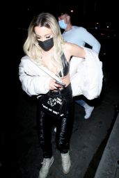 Tana Mongeau Night Out Style - BOA Steakhouse in West Hollywood 01/29/2021