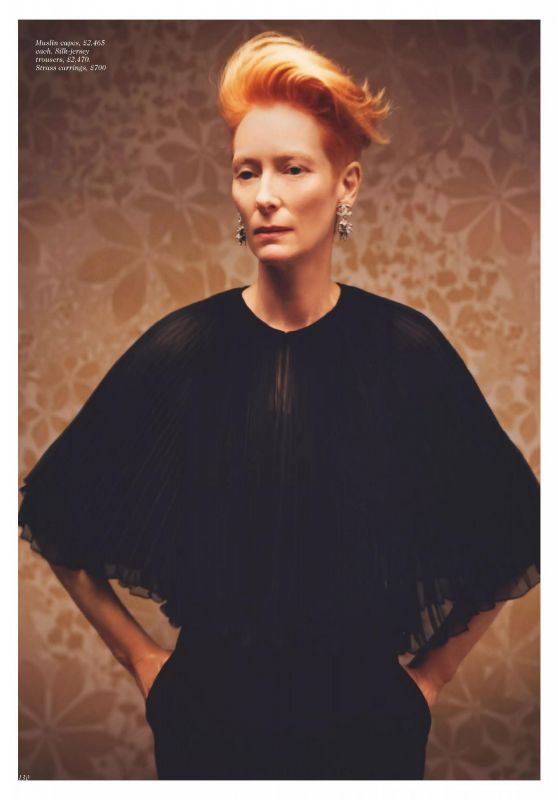 Tilda Swinton - Vogue UK February 2021 Issue